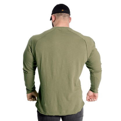 Gasp Throwback LS Tee | 100% Slub Cotton | Raw Edges |
