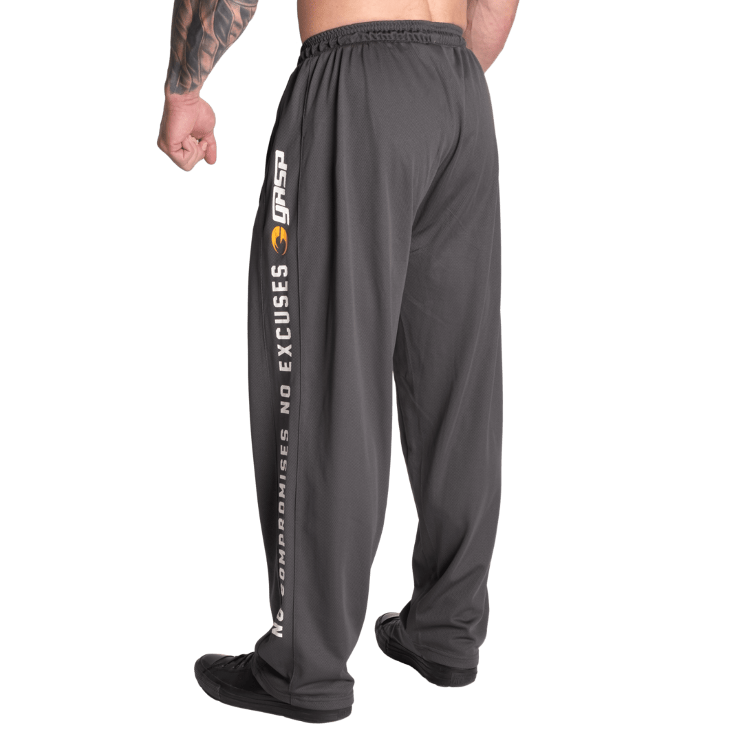 Gasp Core Mesh Pants | Color- Grey | Size- XL |