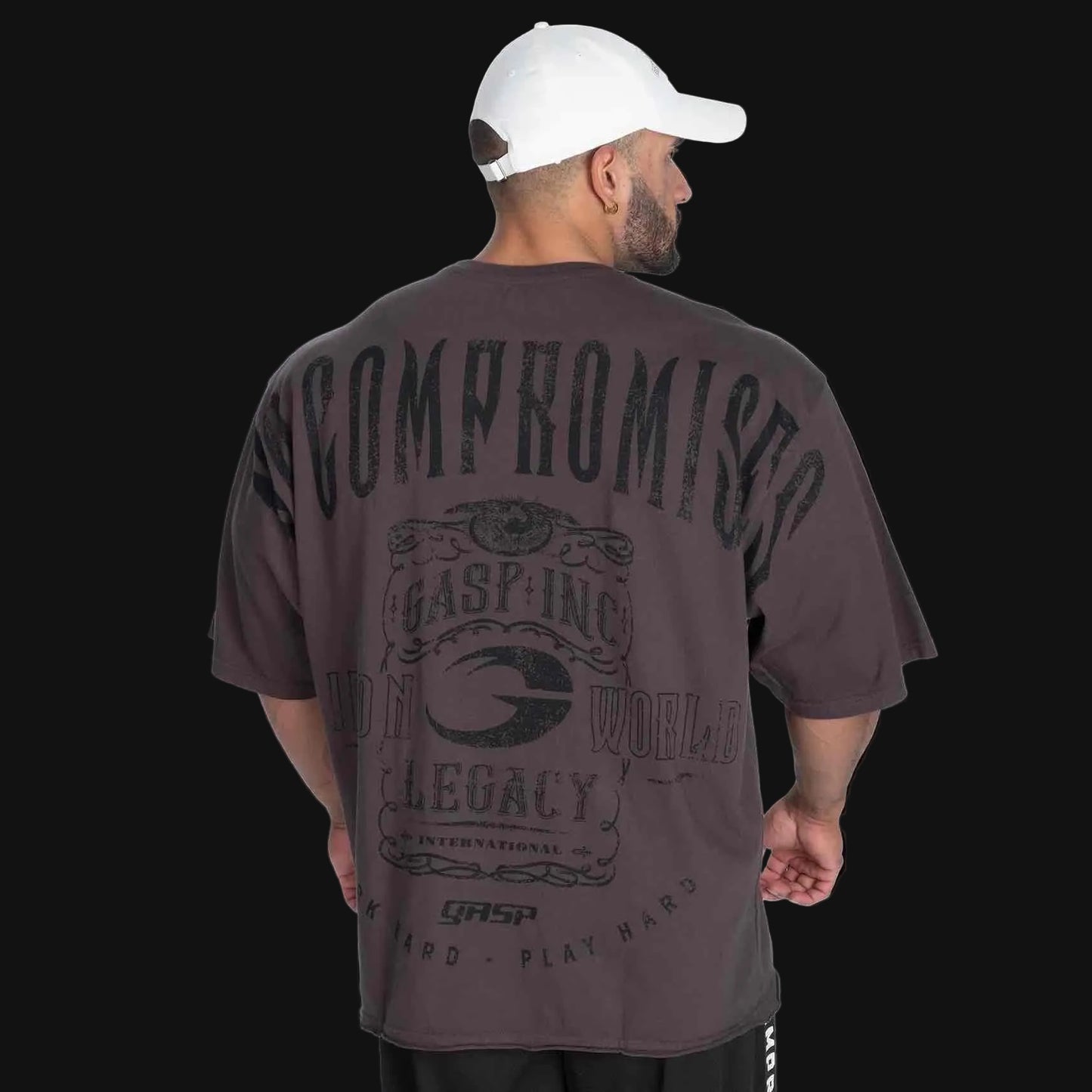 Gasp NC Iron Tee | 100% Heavy Soft Cotton | Perfect for training |