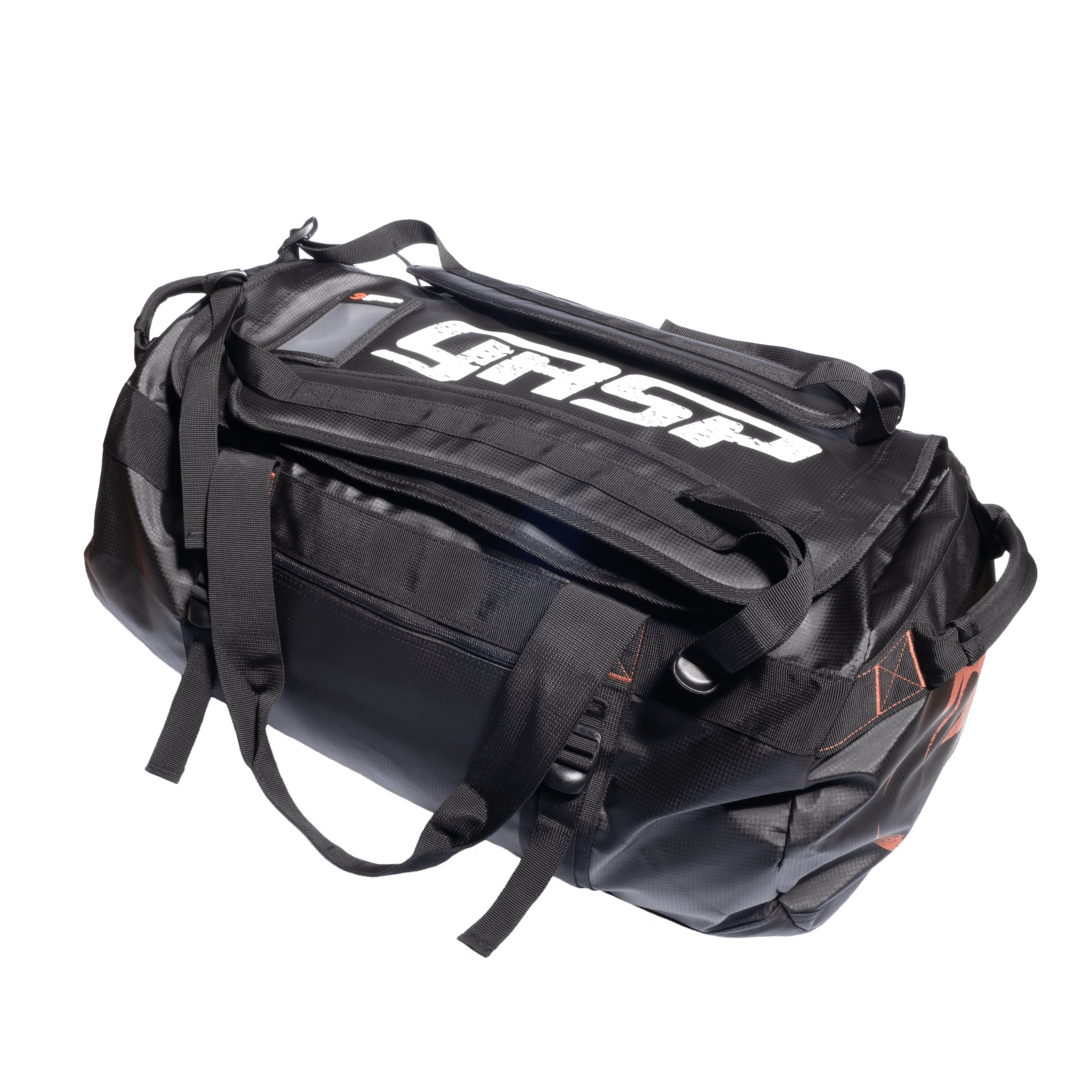 Gasp Duffle Bag- Dual Purpose Black