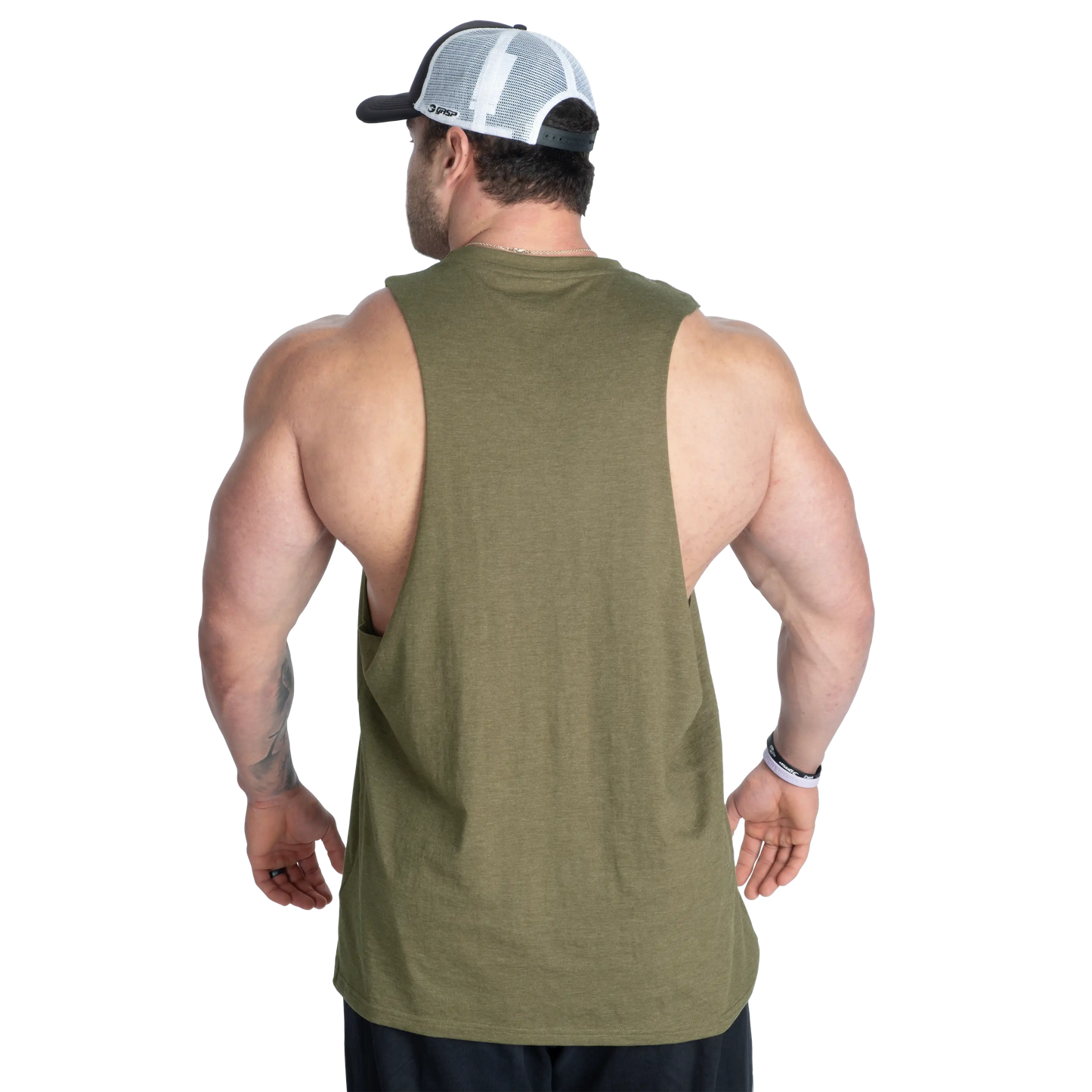 Gasp Original Cut Out Tank | Soft Hand Feel | Raw Edges |