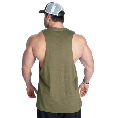 Gasp Original Cut Out Tank | Soft Hand Feel | Raw Edges |