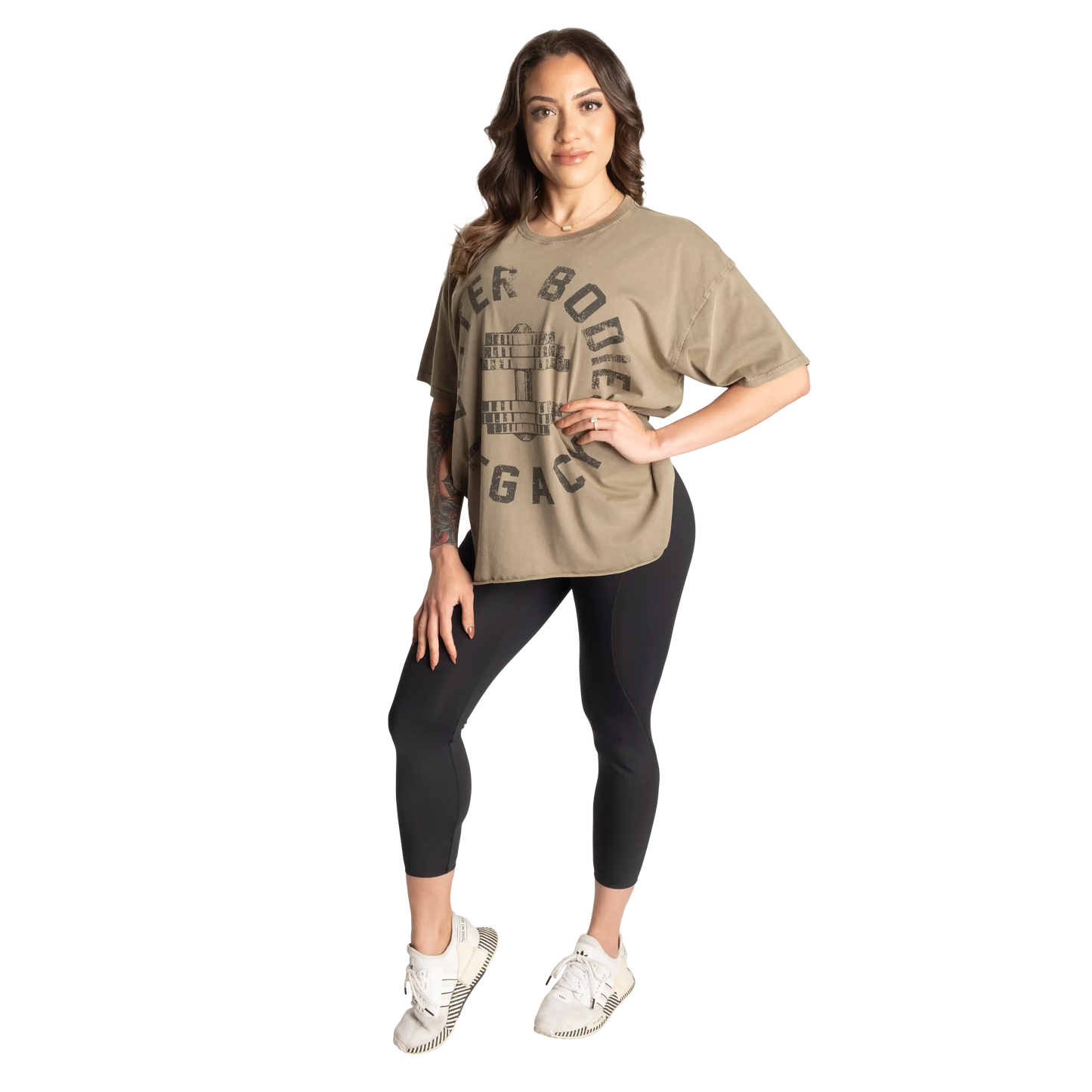 Better Bodies Legacy Oversized Tee | Soft Cotton |