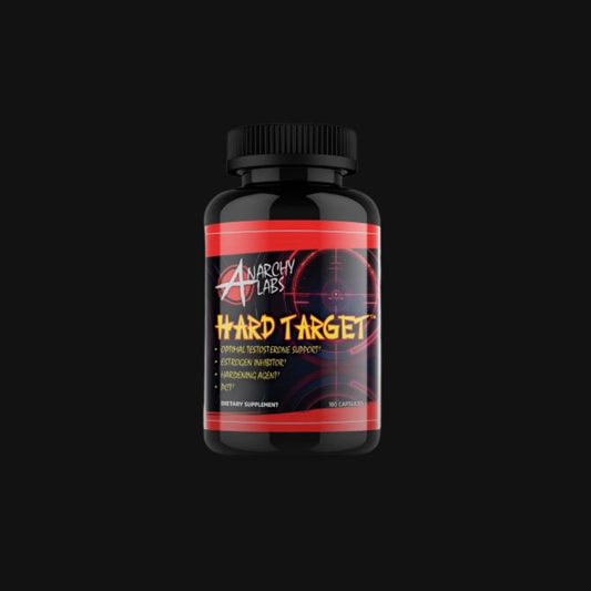 Anarchy Labs Hard Target | Hormone Optimiser | Boost testosterone | Control cortisol | Modulate Estrogen