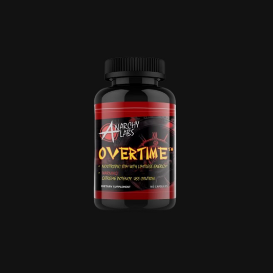 Anarchy Labs Overtime Nootropic | Laser Focus | Mood Elevation | Get Sh#t done |