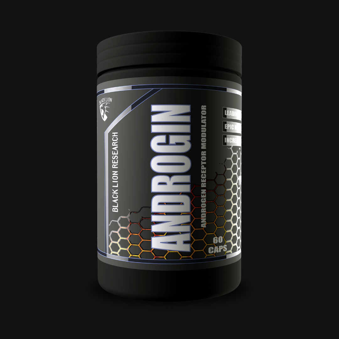 Black Lion Research Androgin | All Natural Anabolic | For Bulking and Cutting | 100% Safe for Men and Women | Clinically Researched |