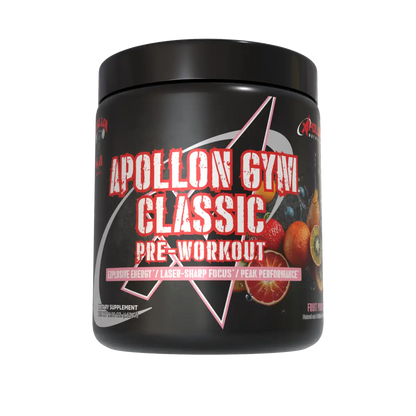 Apollon Nutrition Gym Classic | 6gms Citrulline | 2gms Tyrosine | 3.2gms Beta Alanine | 300mg Caffeine |