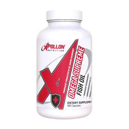 Apollon Nutrition Omega Supreme | Wild Caught Icelandic Fish Oil | 60servings | 1300 EPA and 945 DHA |