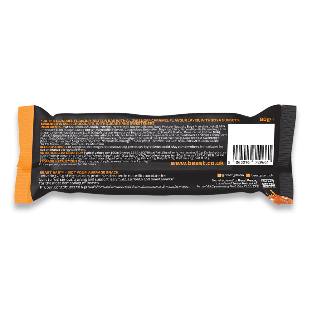 Beast Bar | Single bar | 25gms Protein | Real Milk Chocolate