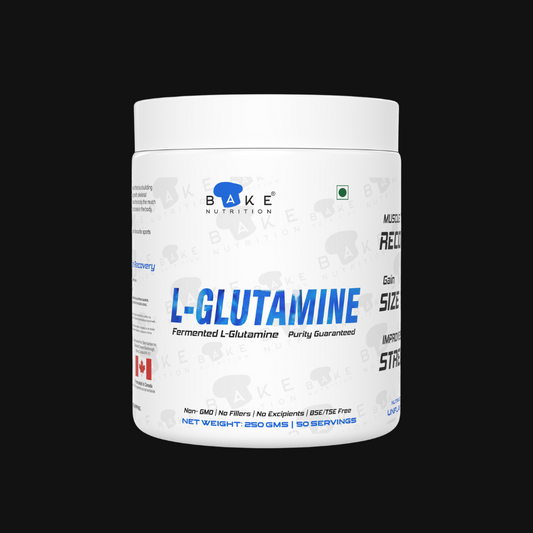 Bake Nutrition Glutamine | 100% Pure | 60 servings |