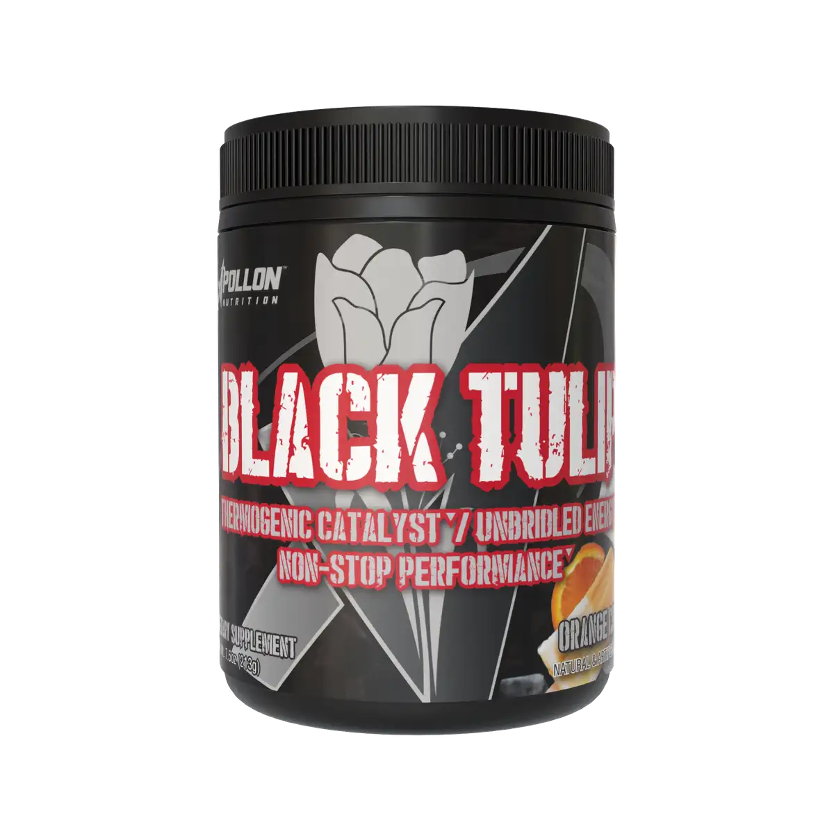 Apollon Nutrition Black Tulip | Thermogenic Preworkout | Burn Fat | Loose Water Weight | 6 Patented Ingredients |