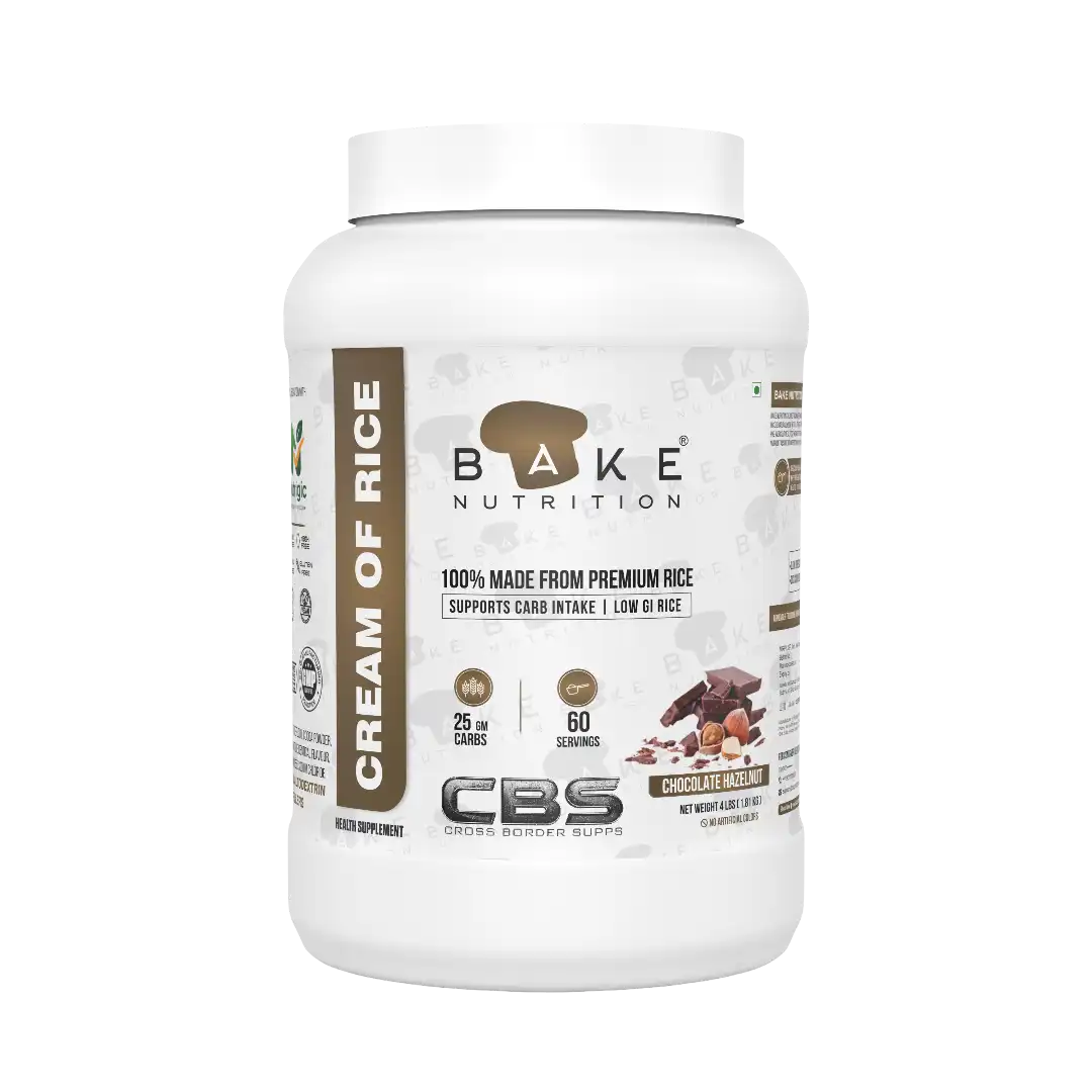 Bake Nutrition Cream Of Rice | Premium Low GI Rice | 60 Servings