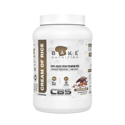 Bake Nutrition Cream Of Rice | Premium Low GI Rice | 60 Servings