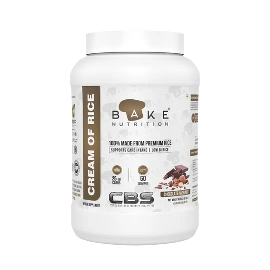Bake Nutrition Cream Of Rice | Premium Low GI Rice | 60 Servings