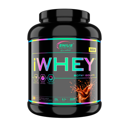 Genius Nutrition iWhey Isolate | 25-26 gms Protein | Natural Filtration |