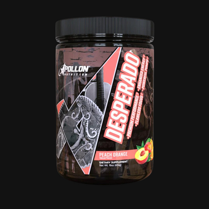 Apollon Nutrition Desperado Pre-workout | 8gms Citrulline | 3gms NO3-T for high volume pump| 375mg Caffeine | 250mg Citocoline |