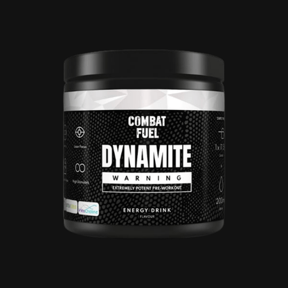 Combat Fuel Dynamite Preworkout | Laser Sharp Focus | Long Lasting Energy | 6gms of Citrulline Malate (2:1) | 400mg Caffeine | 1000mg Vitacholine™ | 200mg Patented TeaCrine® |