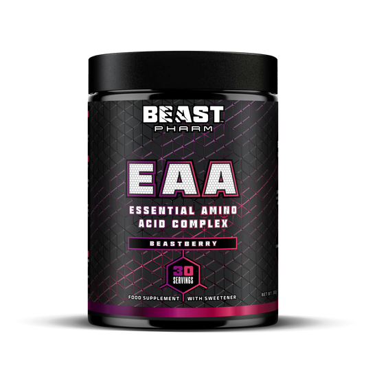 Beast Pharm EAA | 8gms EAAs | 1gm Taurine | 50mg Senactiv® |