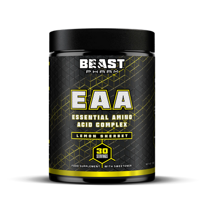 Beast Pharm EAA | 8gms EAAs | 1gm Taurine | 50mg Senactiv® |