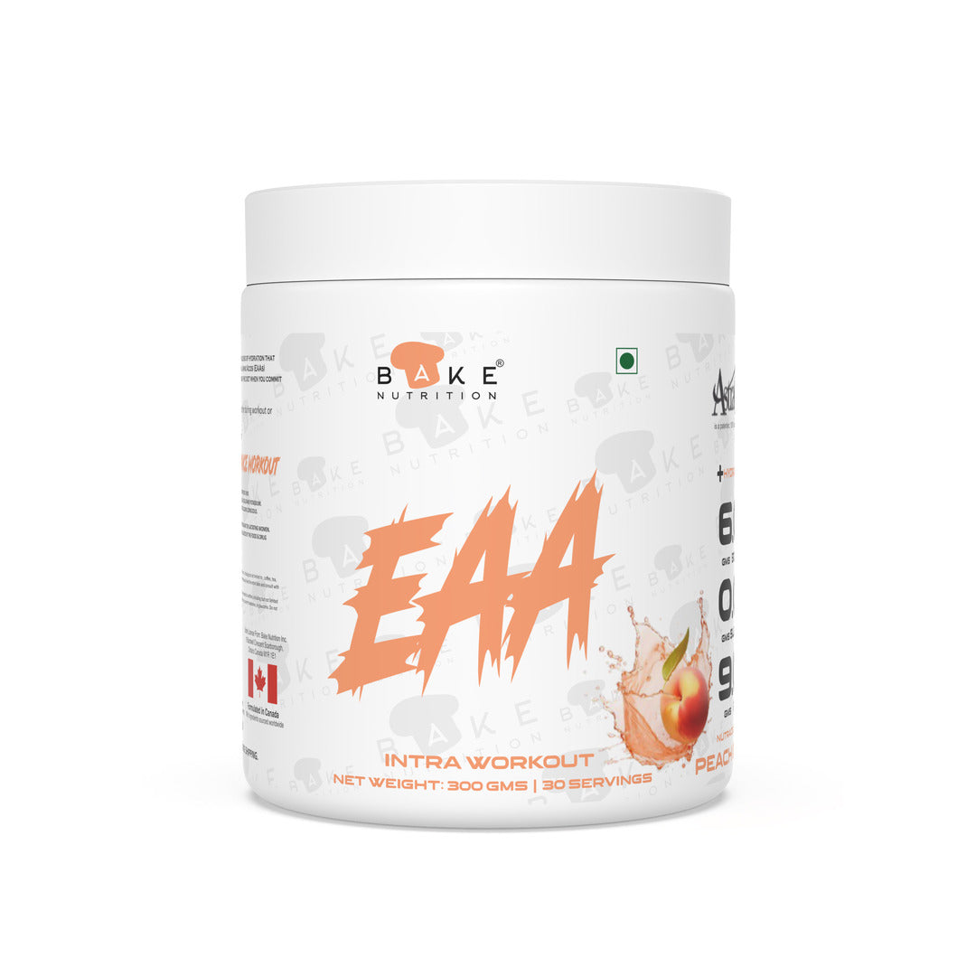 Bake Nutrition EAA + Hydration | 9gms EAA | 500mg Coconut Water Powder | 500mg Taurine | 30mg Astragin |