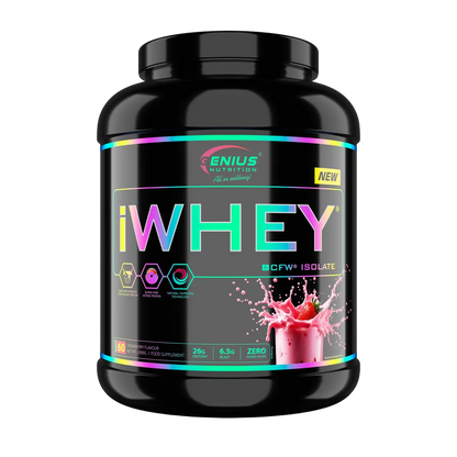 Genius Nutrition iWhey Isolate | 25-26 gms Protein | Natural Filtration |