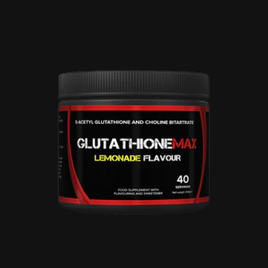 STROM Sports GlutathioneMax | 400mg S-Acetyl Glutathione | 4000mg Choline Bitartrate | High Bioavailability | Maximum Absorption |