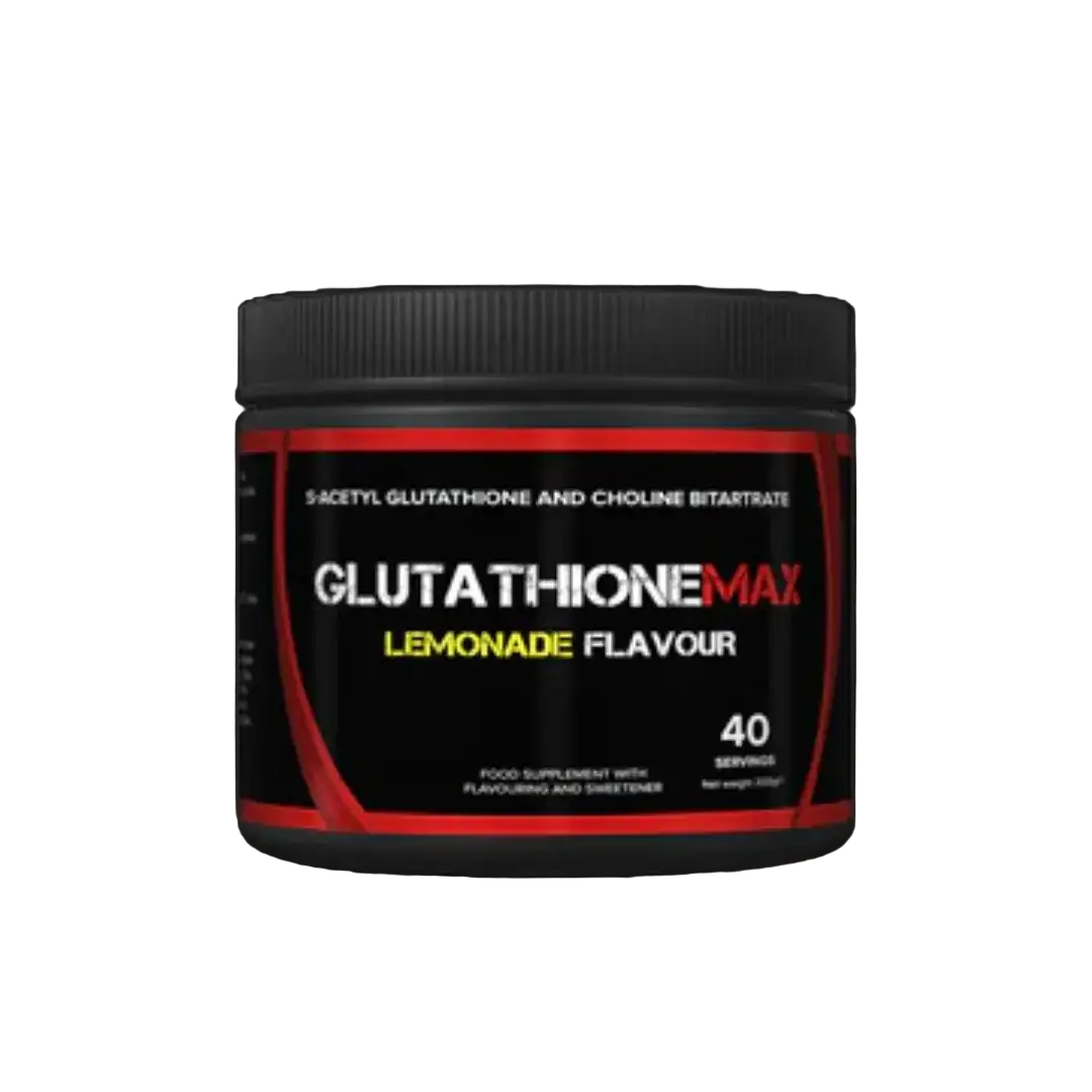 STROM Sports GlutathioneMax | 400mg S-Acetyl Glutathione | 4000mg Choline Bitartrate | High Bioavailability | Maximum Absorption |