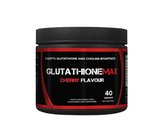 STROM Sports GlutathioneMax | 400mg S-Acetyl Glutathione | 4000mg Choline Bitartrate | High Bioavailability | Maximum Absorption |