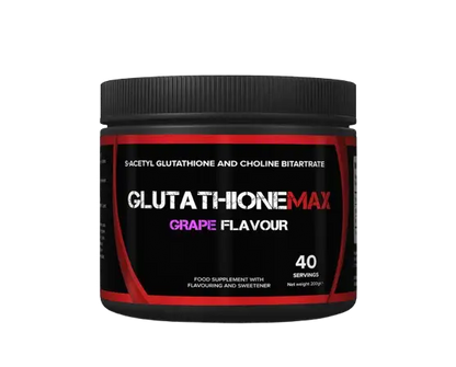 STROM Sports GlutathioneMax | 400mg S-Acetyl Glutathione | 4000mg Choline Bitartrate | High Bioavailability | Maximum Absorption |
