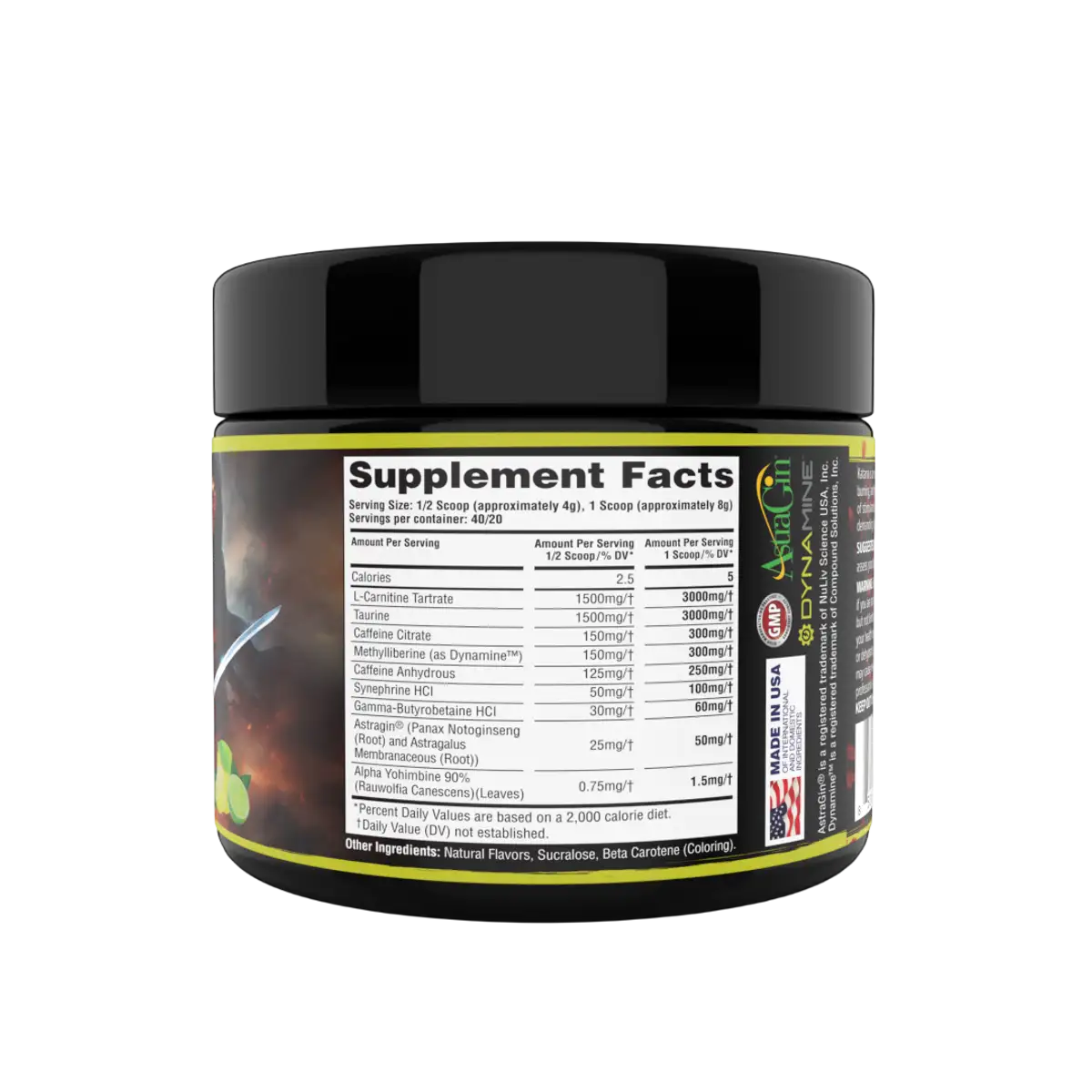 Anarchy Labs Katana | Thermogenic Preworkout | Fat Burning |