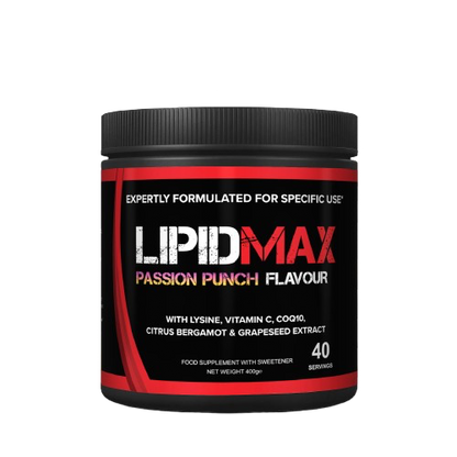 STROM Sports LipidMax | Heart and Lipid Health Management | Citrus Bergamot 500mg | COQ10 250mg |