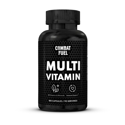 Combat Fuel Multivitamin | 180 tablets and 3 month supply | Improved Formula!!