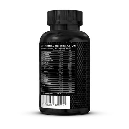 Combat Fuel Multivitamin | 180 tablets and 3 month supply | Improved Formula!!