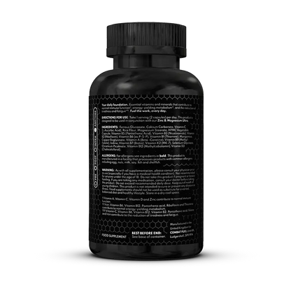 Combat Fuel Multivitamin | 180 tablets and 3 month supply | Improved Formula!!