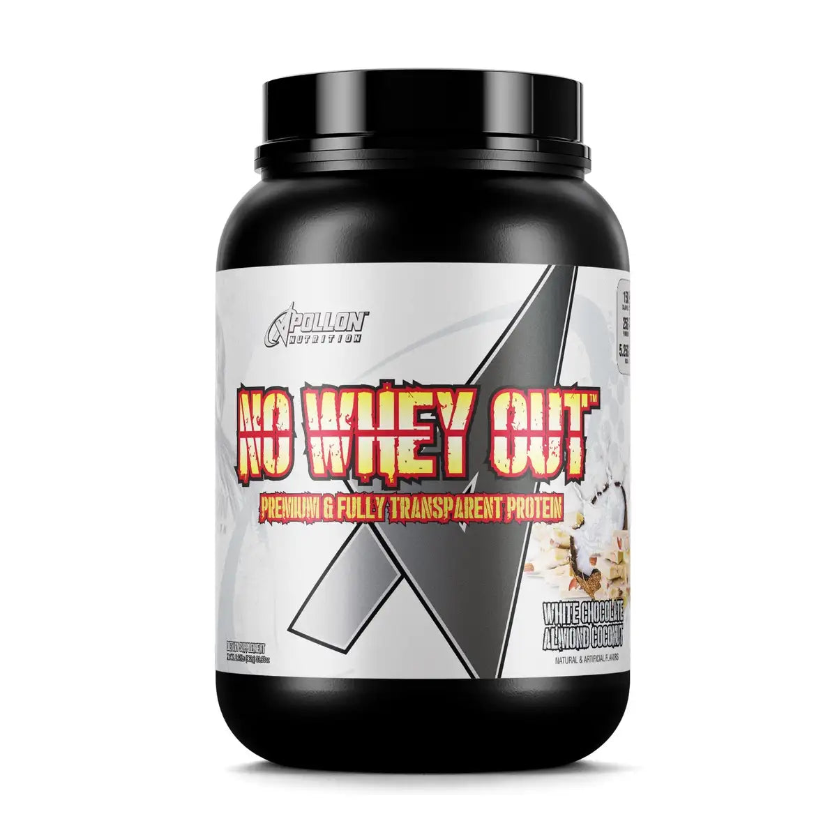 Apollon Nutrition No Whey Out | 6 Delicious Flavors | Fully Transparent | 25gms Protein | Rich and Creamy Texture |