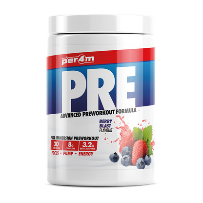 Per4m PRE | 30 Servings | 8gms Citrulline | 300mg Caffeine | 1000mg Tyrosine | 205mg CPD Choline