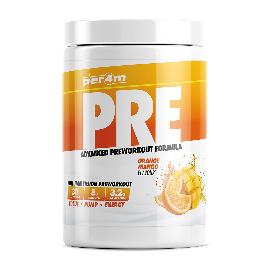 Per4m PRE | 30 Servings | 8gms Citrulline | 300mg Caffeine | 1000mg Tyrosine | 205mg CPD Choline