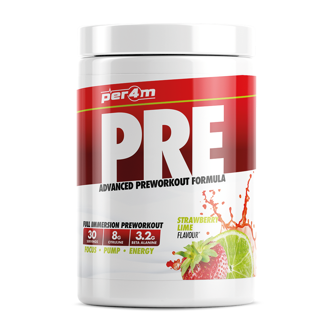 Per4m PRE | 30 Servings | 8gms Citrulline | 300mg Caffeine | 1000mg Tyrosine | 205mg CPD Choline