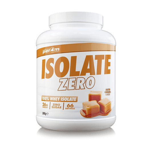 Per4M Whey Isolate Zero | 26gms Protein | Grass fed from Europe | 2kg 66 servings