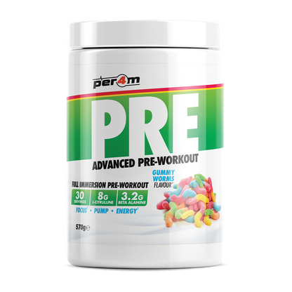 Per4m PRE | 30 Servings | 8gms Citrulline | 300mg Caffeine | 1000mg Tyrosine | 205mg CPD Choline