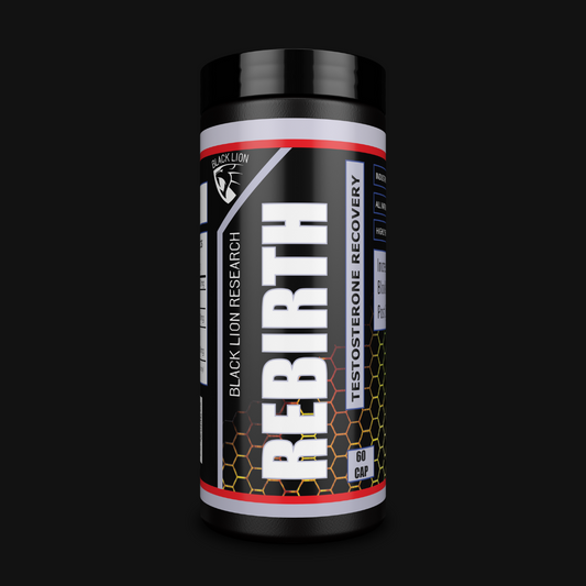 Black Lion Research Rebirth | Testosterone Recovery | Libido Enhancer | Post Cycle Therapy |