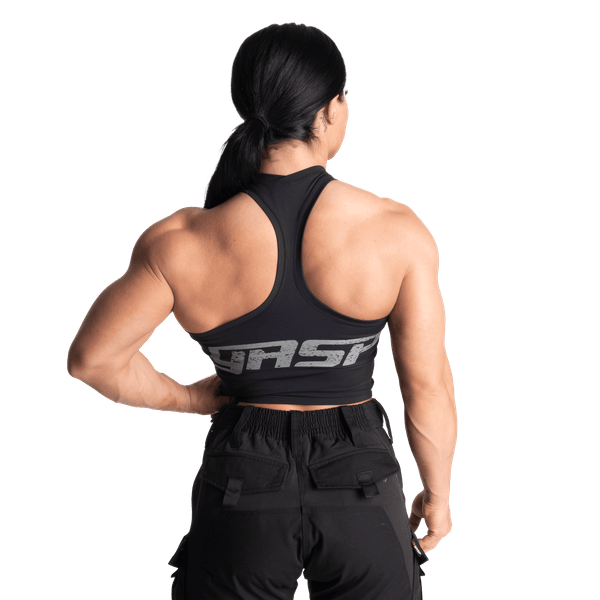 Gasp  Hardcore Crop T-back | Brushed Soft Quality | Second Skin Feel |