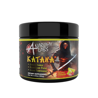 Anarchy Labs Katana | Thermogenic Preworkout | Fat Burning |