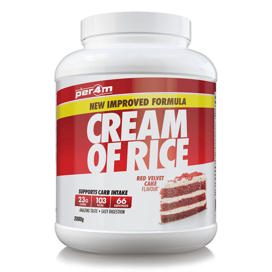 Per4m Cream Of Rice | 66 servings | 22-23gms of Clean Carbs | Zero Bloating |Great Tasting |