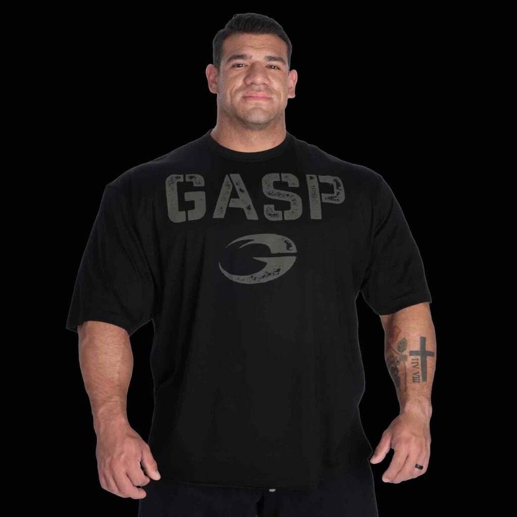 Gasp: 100% or NTH Iron Tee