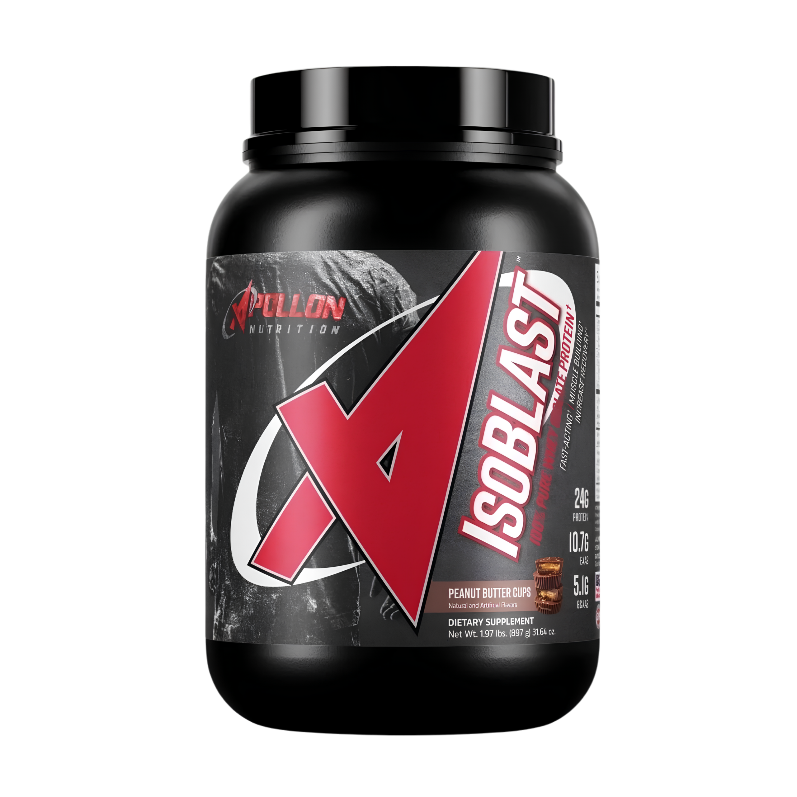 Apollon Nutrition: Isoblast 2lbs | 100% Whey Isolate | 24g Protein